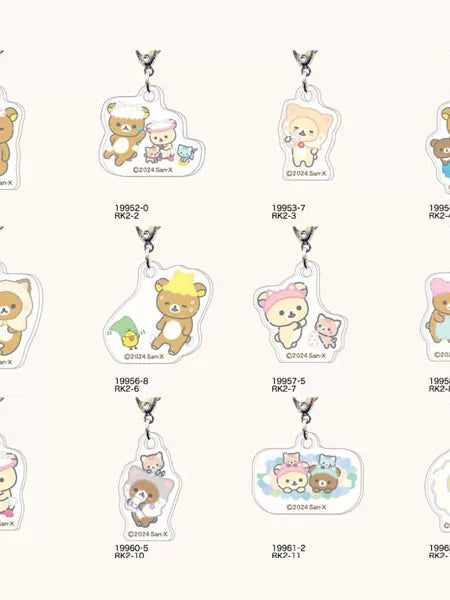 San-X Rilakkuma Keychain 3CM Size Bear