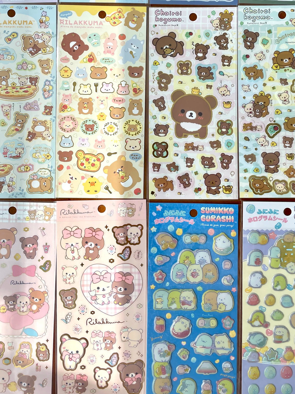 San-X Rilakkuma Sticker Bear 16459
