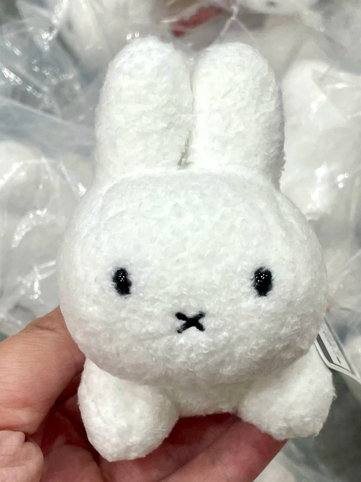 miffy米菲兔卷毛趴趴兔ss号毛绒玩偶公仔手玉Sekiguchi