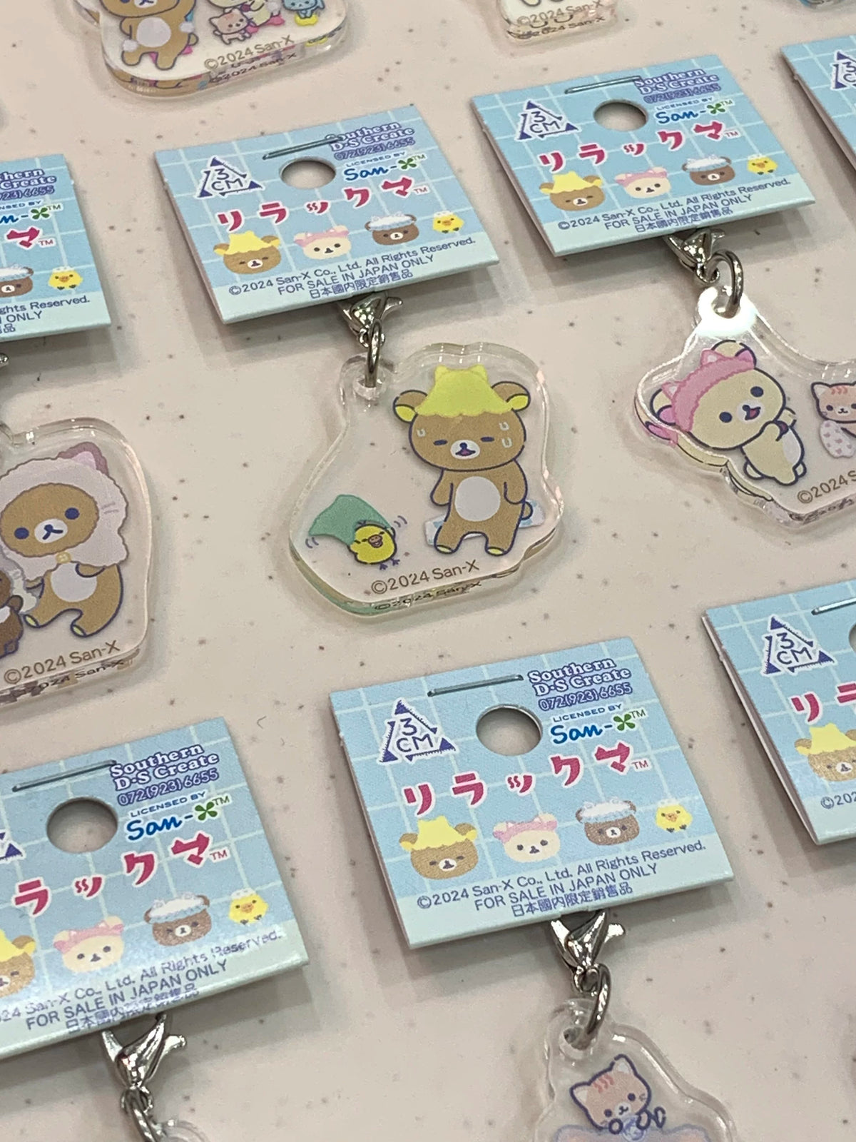San-X Rilakkuma Keychain 3CM Size Bear