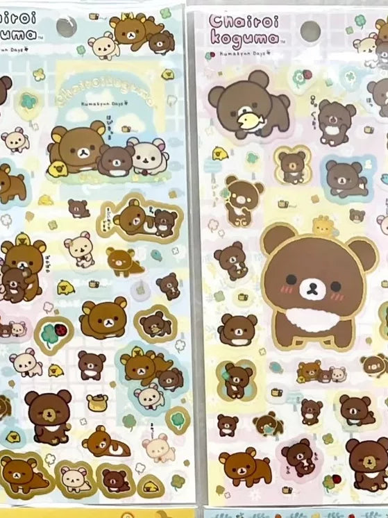 San-X Rilakkuma Sticker Bear 16459