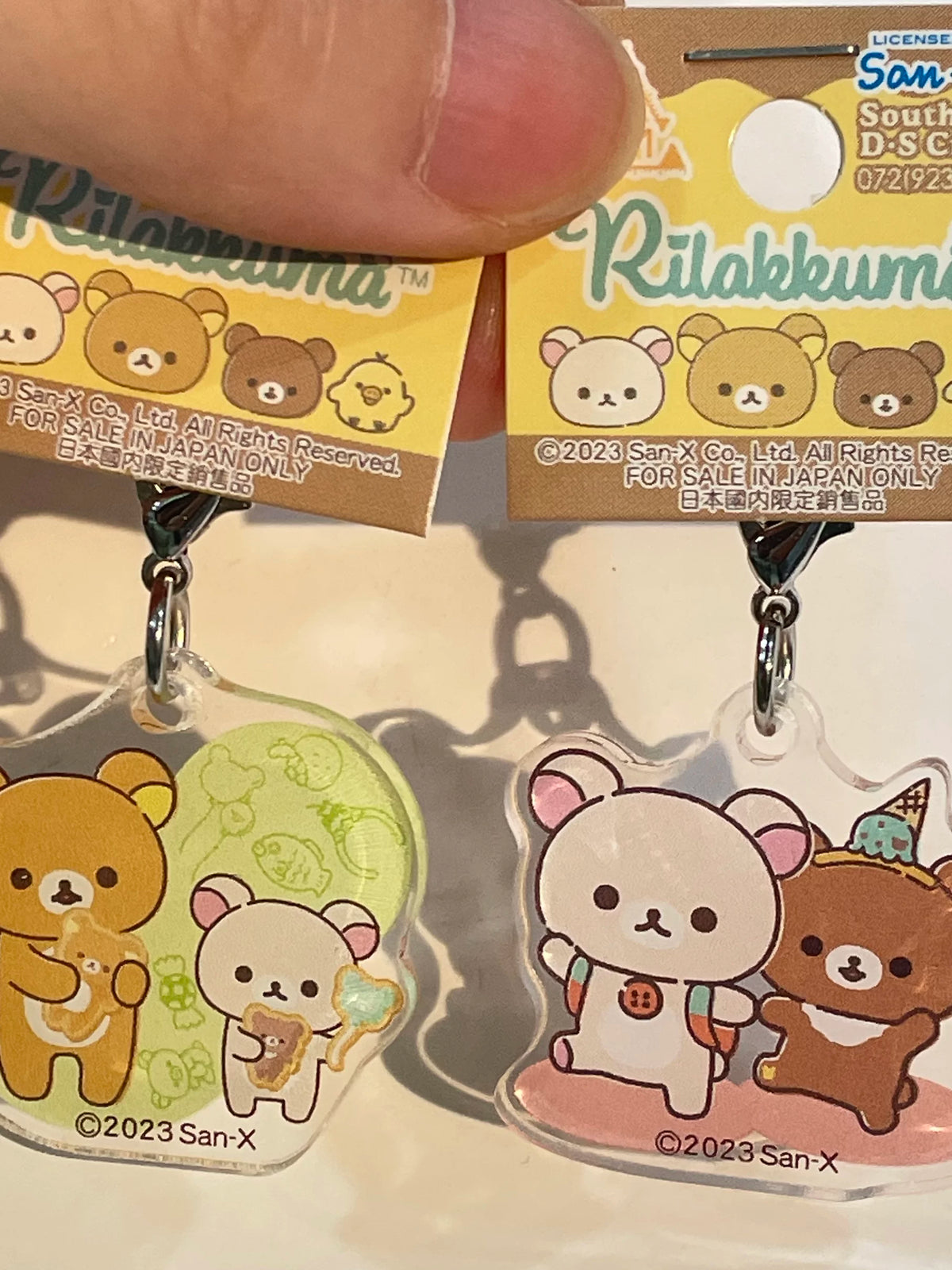San-X Rilakkuma Keychain 3CM Size Bear 06750