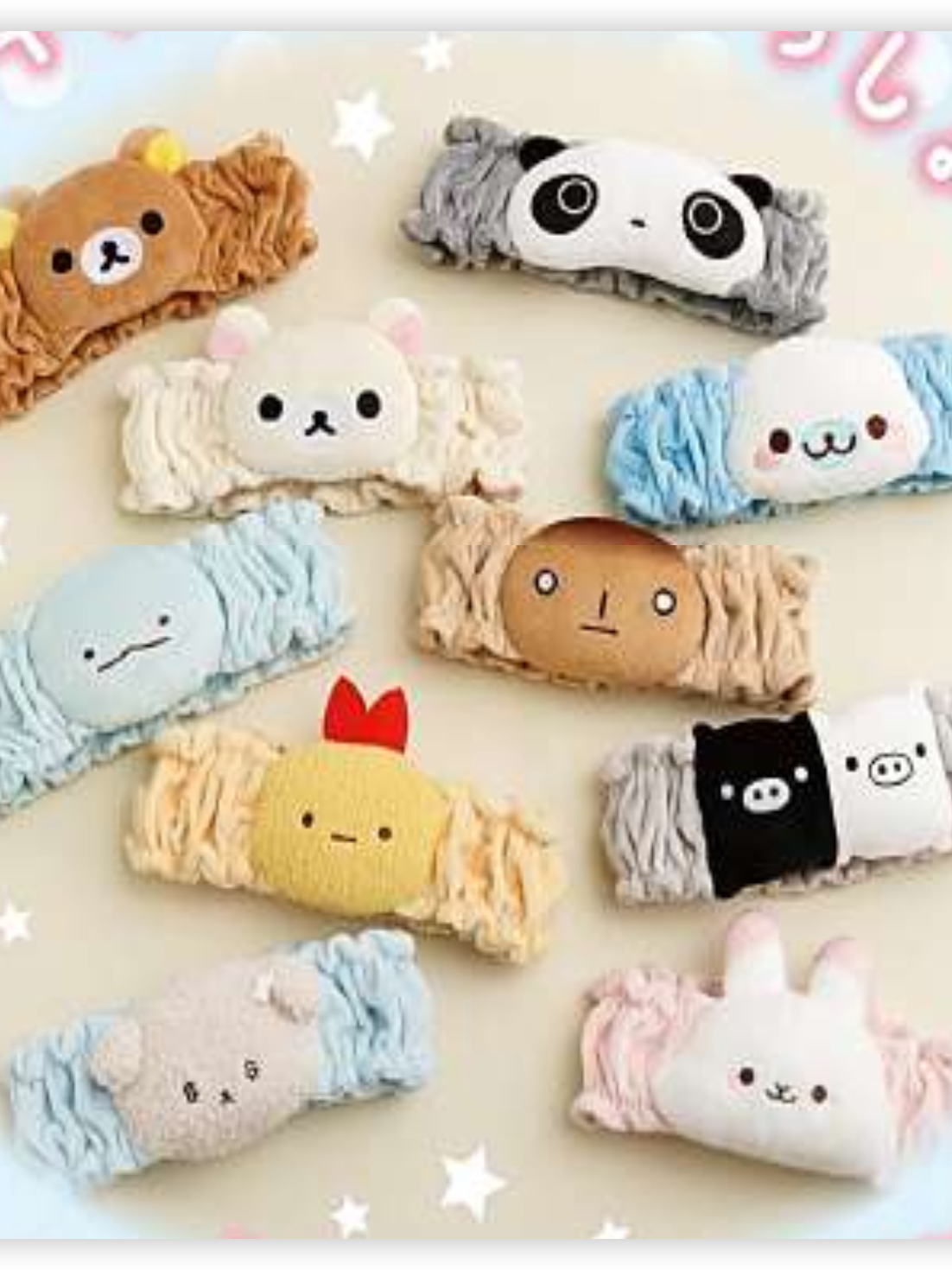 San-X Rilakkuma Hair Accessory Bread