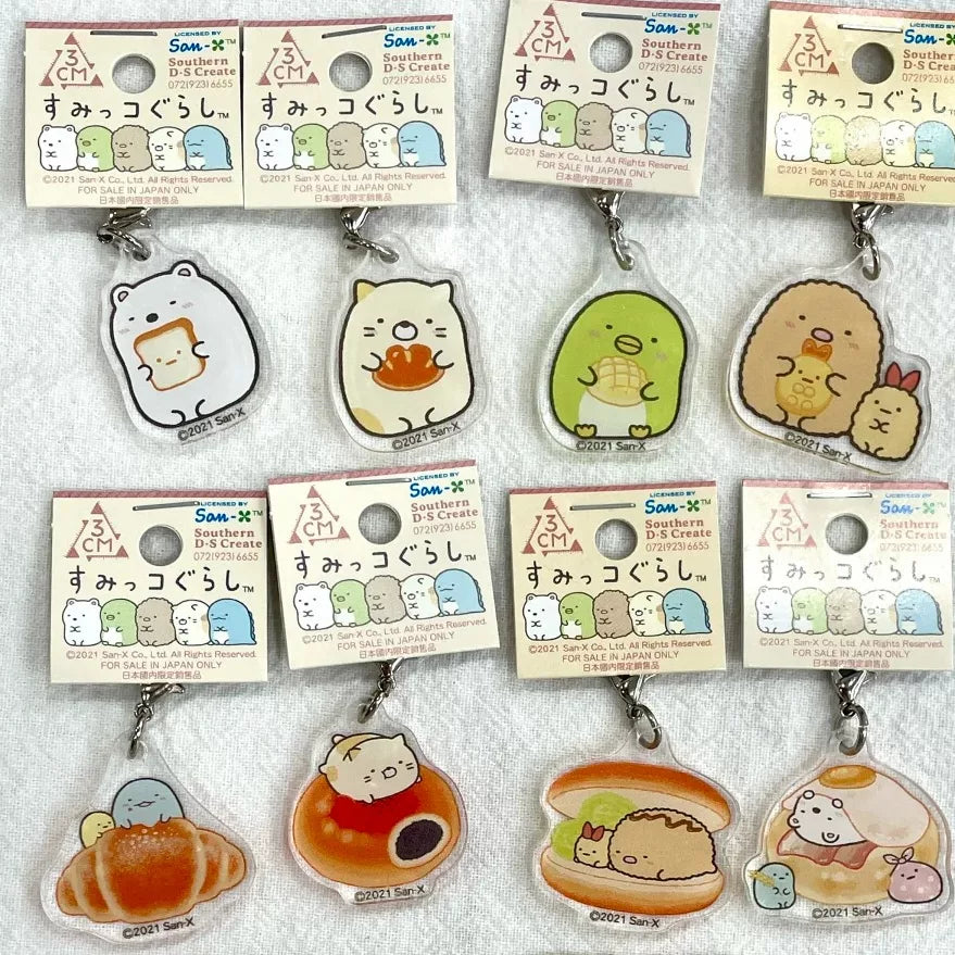 San-X Sumikko Gurashi Keychain Bread