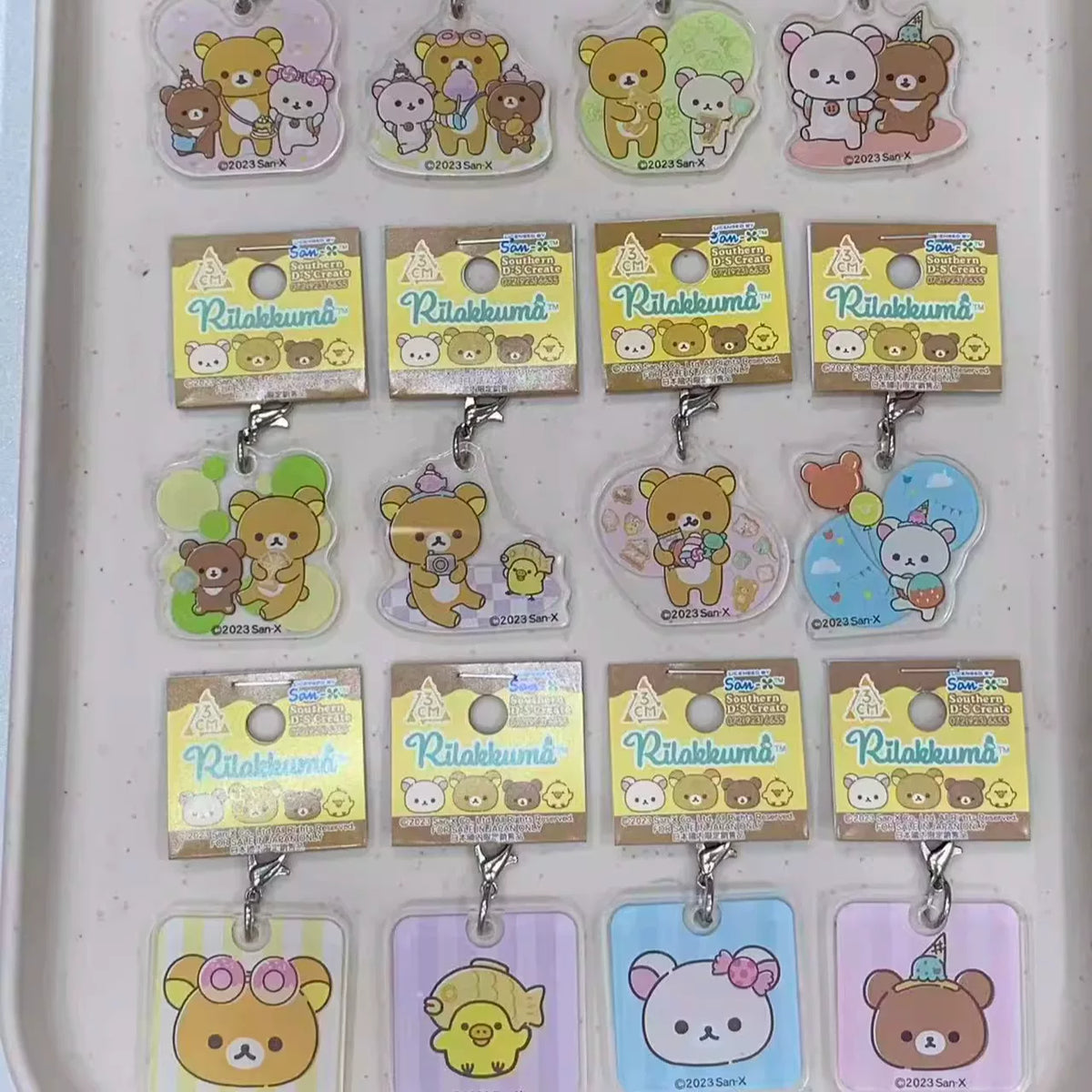 San-X Rilakkuma Keychain 3CM Size Bear 06750