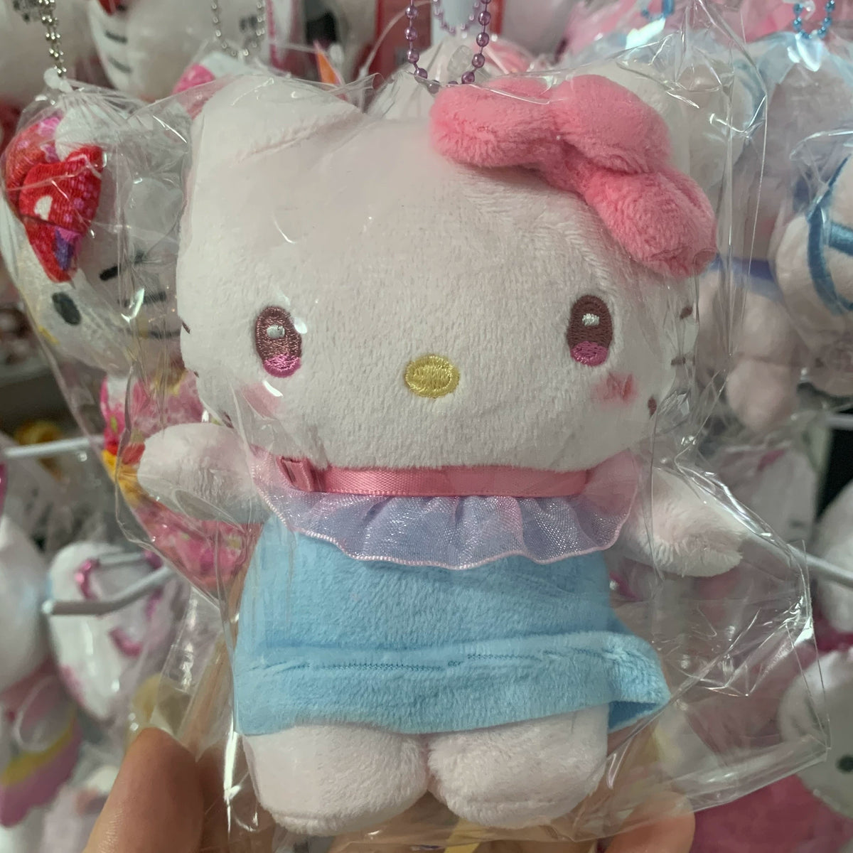 日本三丽鸥毛绒挂件合集 抹茶 芭蕾 和服 kitty 美乐蒂玉桂狗