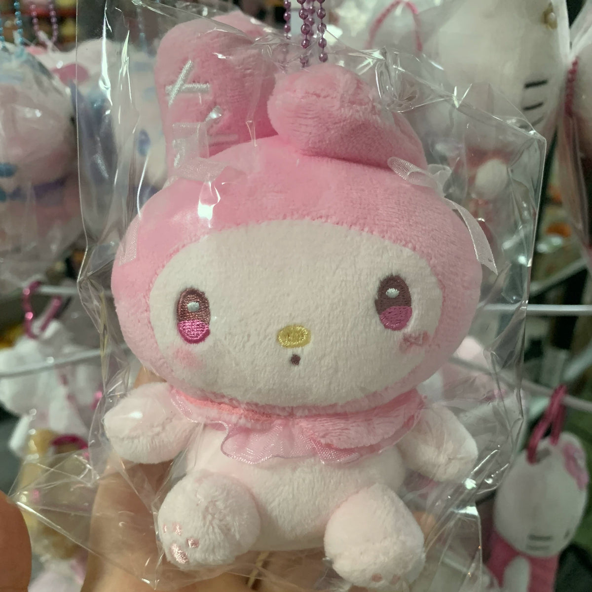 日本三丽鸥毛绒挂件合集 抹茶 芭蕾 和服 kitty 美乐蒂玉桂狗