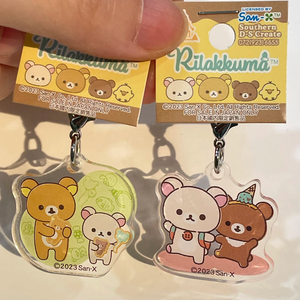 San-X Rilakkuma Keychain 3CM Size Bear 06750