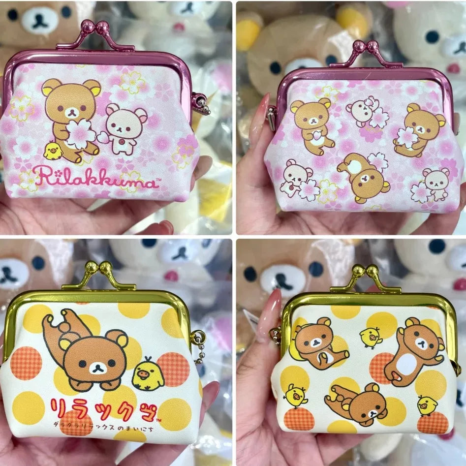 轻松熊口金零钱包熊哥熊妹熊弟鼻孔鸡