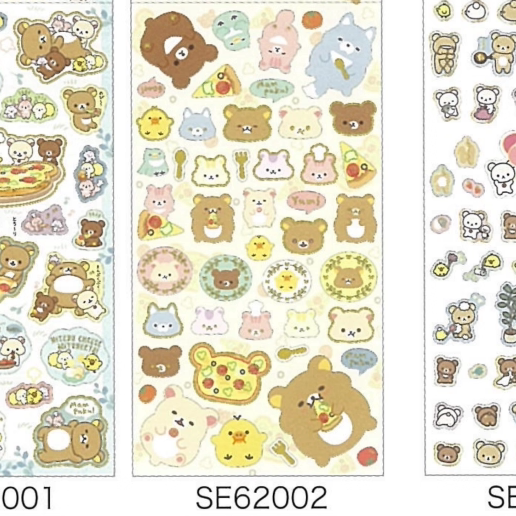 San-X Rilakkuma Sticker Bear 16459