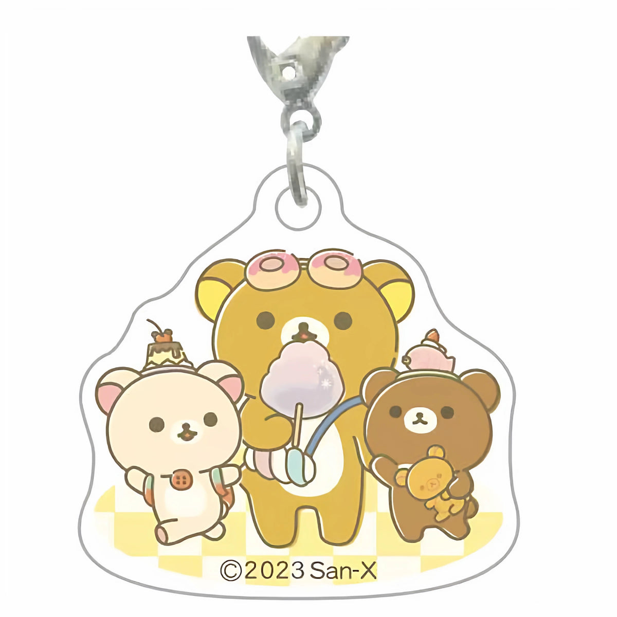 San-X Rilakkuma Keychain 3CM Size Bear 06750