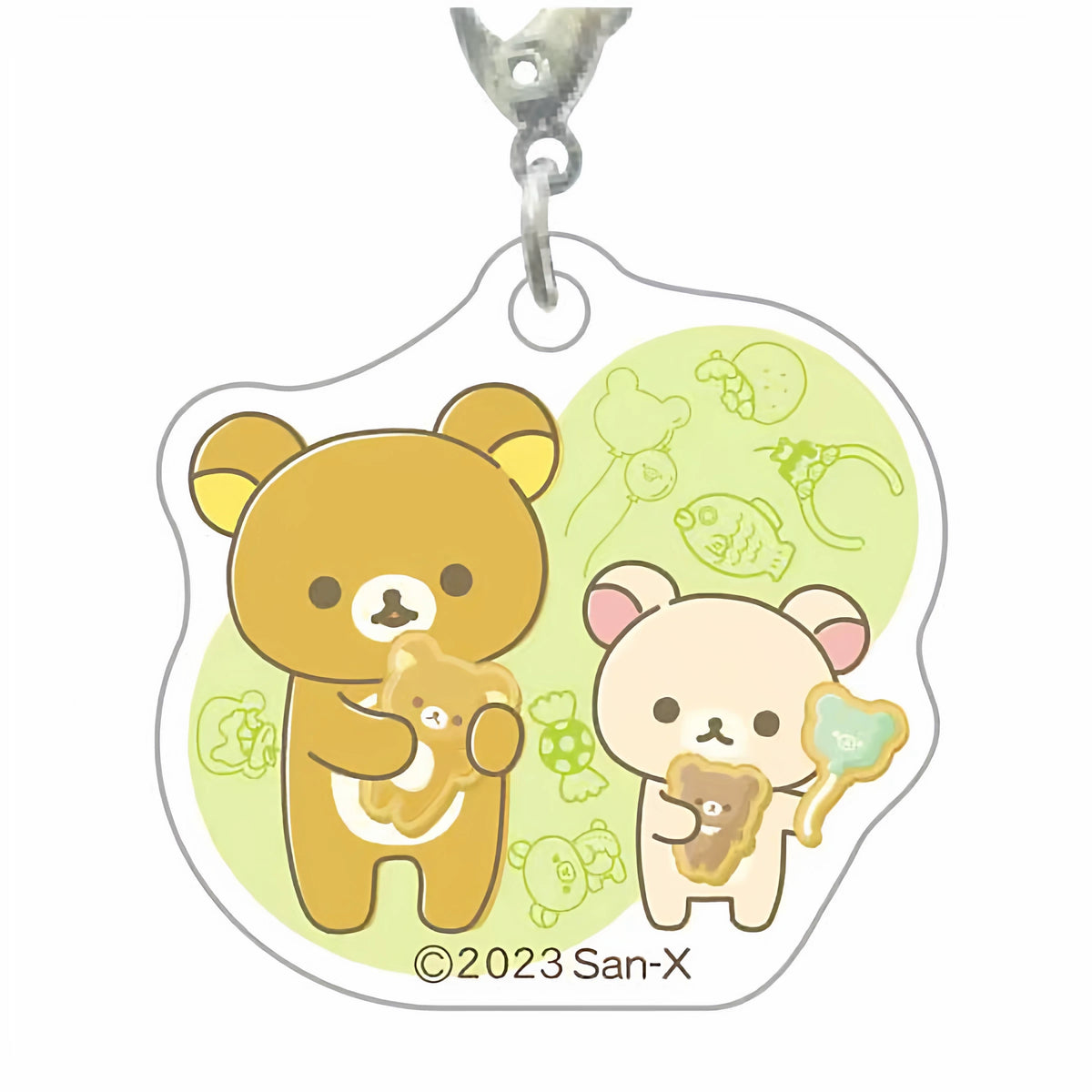 San-X Rilakkuma Keychain 3CM Size Bear 06750