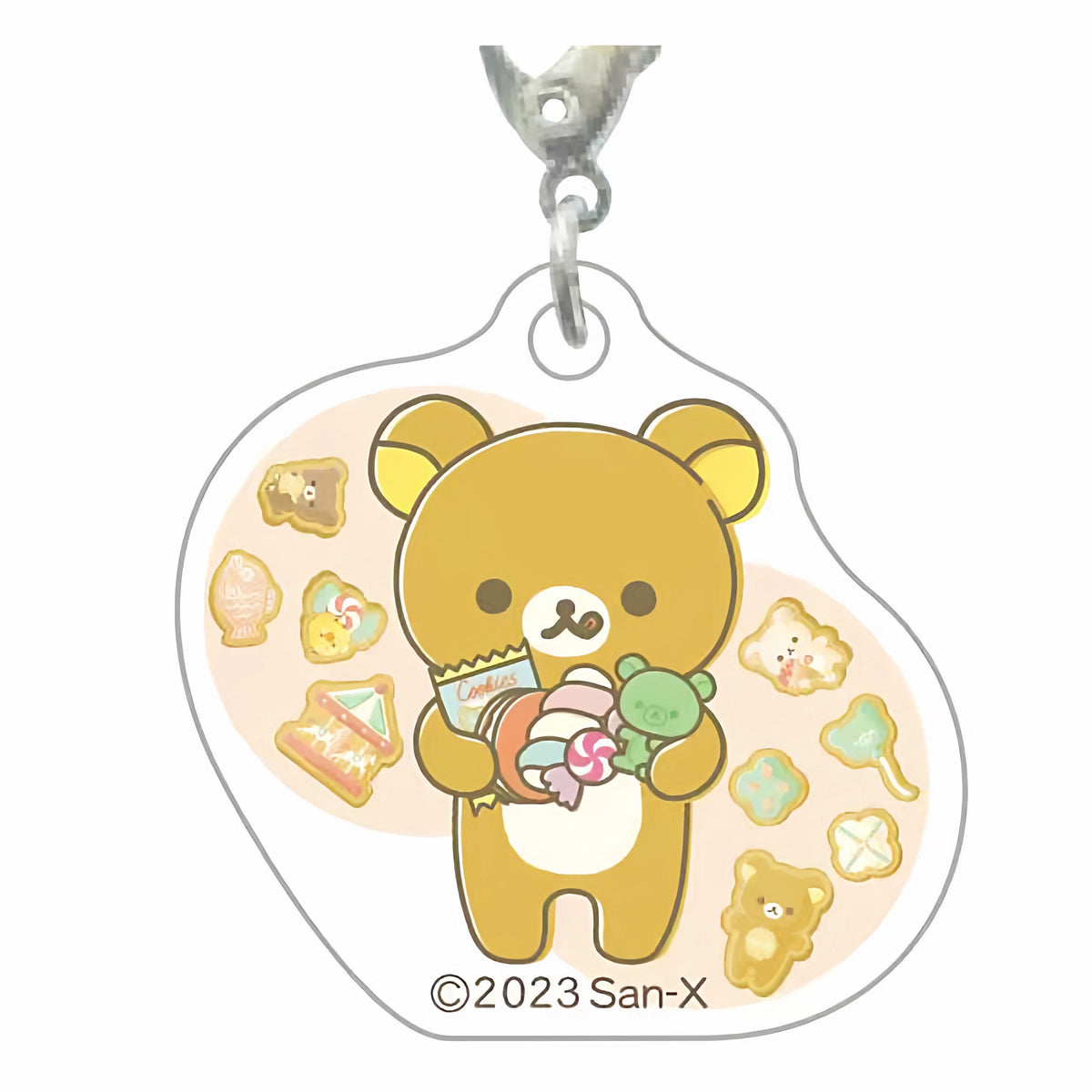San-X Rilakkuma Keychain 3CM Size Bear 06750