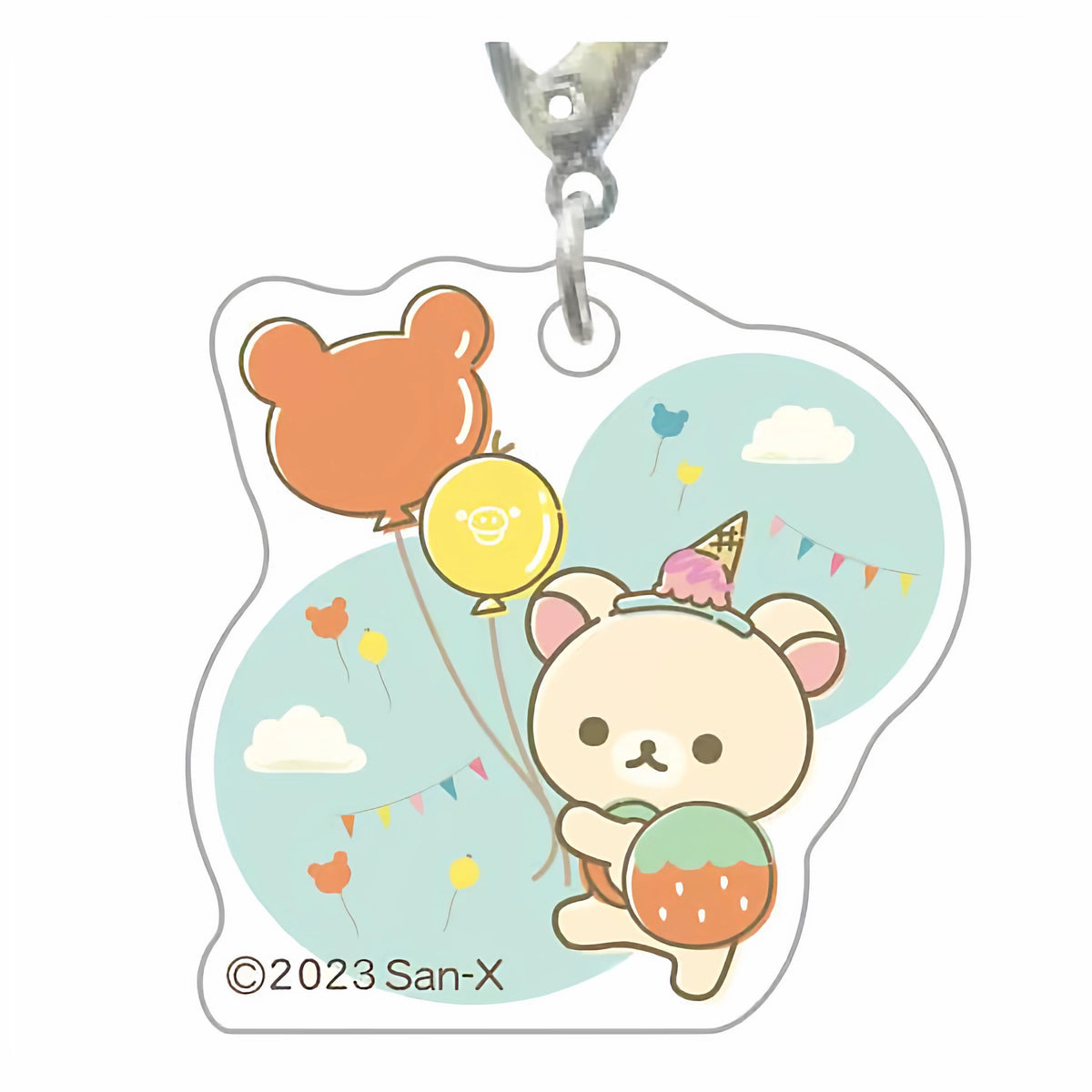 San-X Rilakkuma Keychain 3CM Size Bear 06750