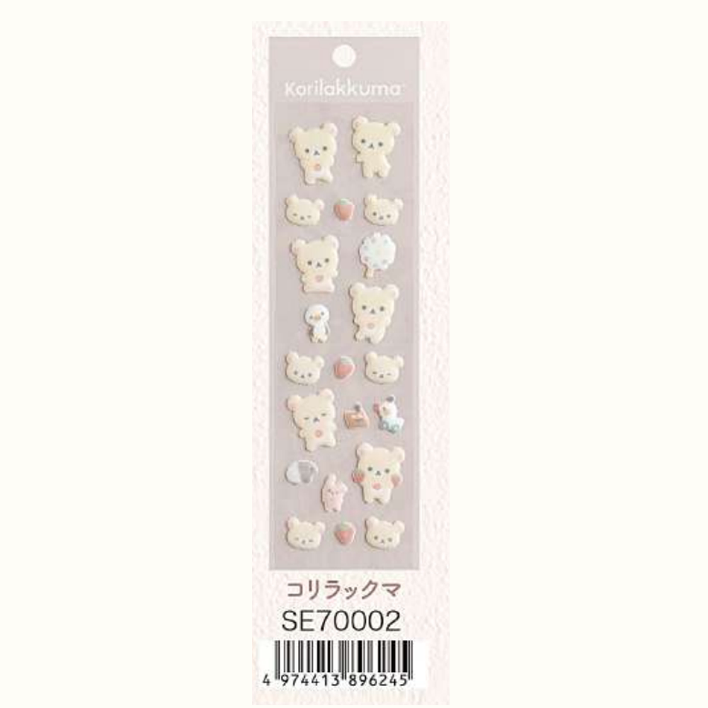 San-X Rilakkuma Sticker Bear 16459
